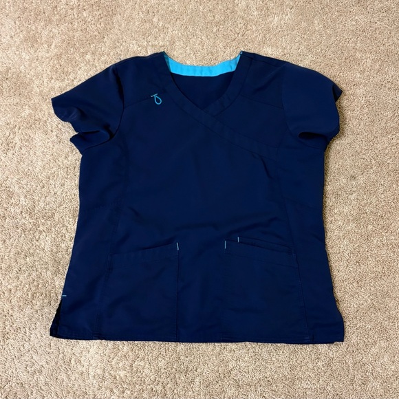 Scrubstar Women's Navy Scrub Set - Picture 3 of 3